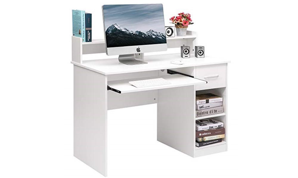 میز کامپیوتر سفید
