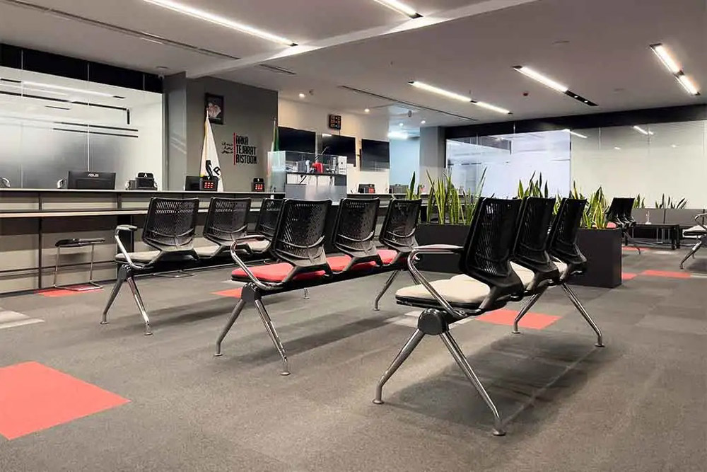 طراحی فضای انتظار اداری